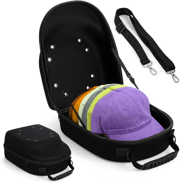 Outdoor Hat Travel Case Suitcases Hard EVA Durable Handbag Easy to Carry  Hat Storage Backpack Hat Carrier Case for Home Travel