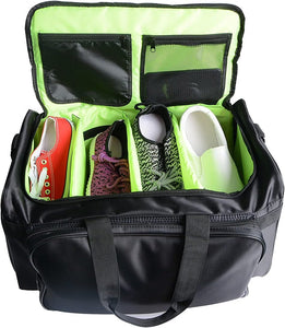 Sneaker Duffel Bag for Large capacity multi-function use with Adjustable Dividers & Shoulder Strap for Shoes - Waterproof & Durable