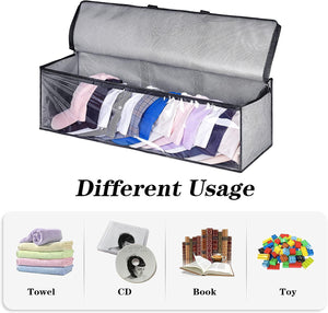 Hat Bag & Baseball Cap Organizer - Perfect for Storing Large amounts of Fitted Hats and Caps - Sleet Gray