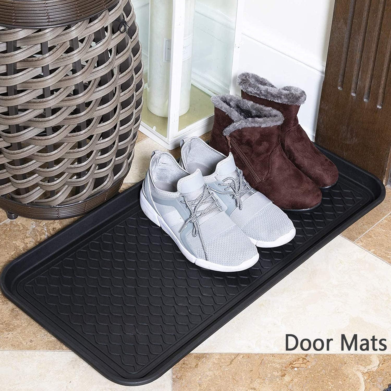Sneaker Butler & Boot Trays for Entryways 30" x 15" by EZB