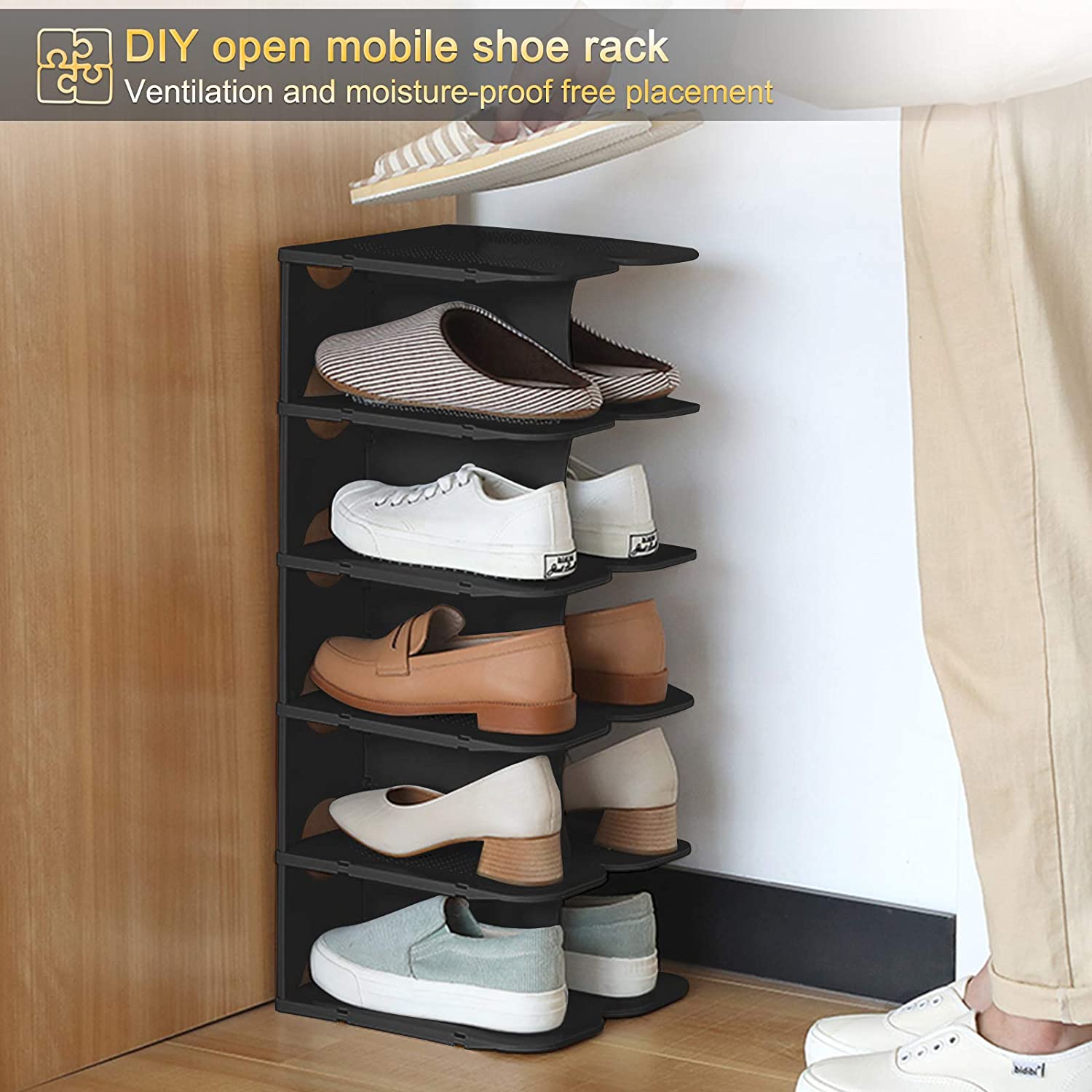 Shoe Storage Rack Organizer by EZB