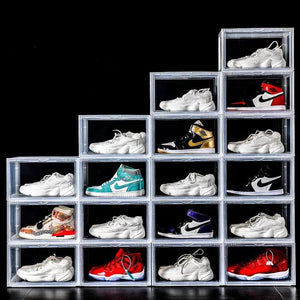 Premium Shoe Storage XL - Crystal Clear – EZ Baron