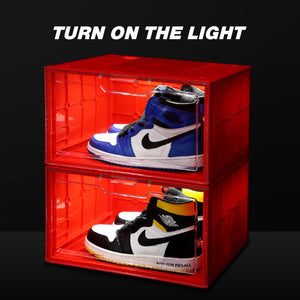 Wireless Multi Color Puck Light for Shoe Displays by EZB